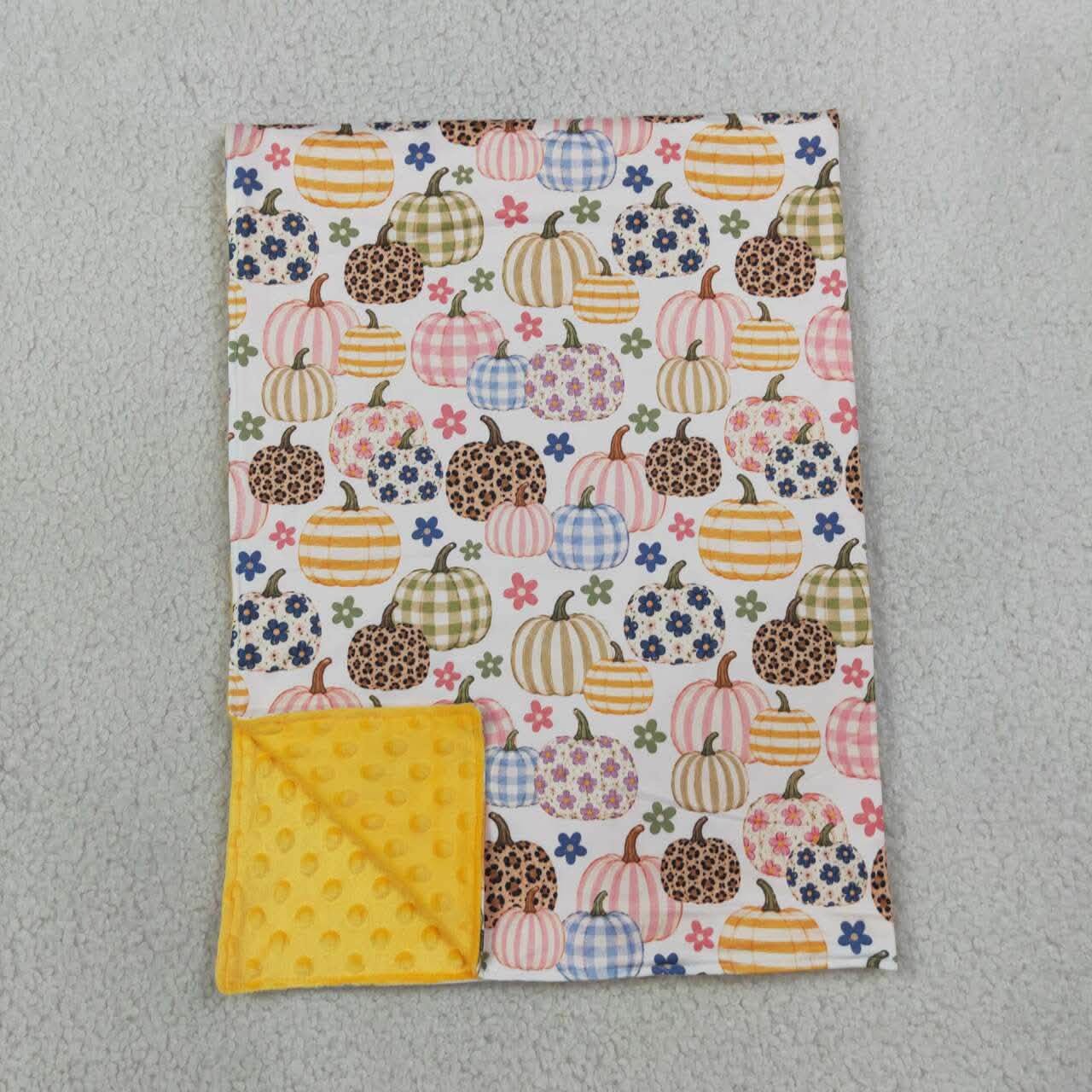 Printed Pumpkins Blanket