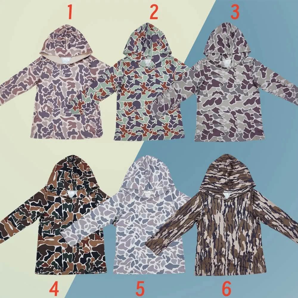 Hooded Camo Jacket