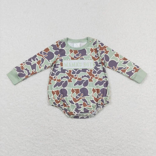 Mama's Boy Camo Romper
