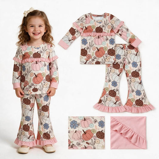 Cactus Pumpkin Pants Set