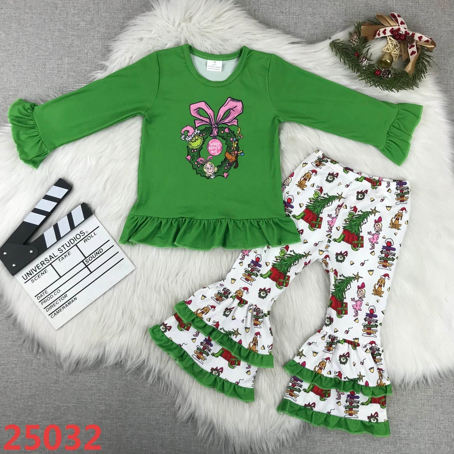 Mean One and Friends Pants Set