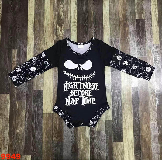 Nightmare Before Nap Time Romper