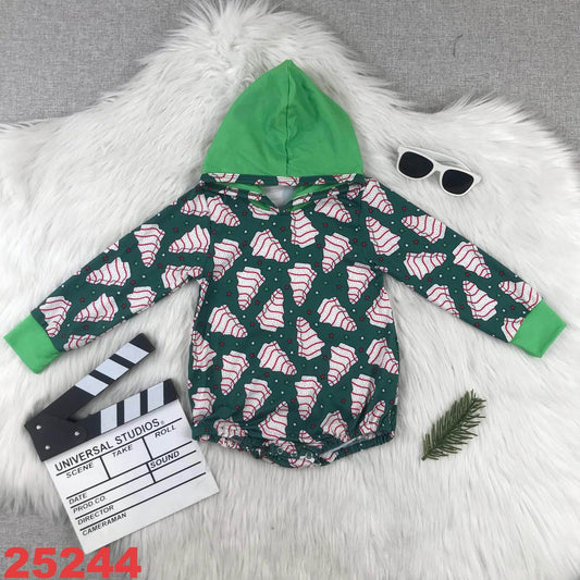 Christmas Tree Snacks Hooded Bubble