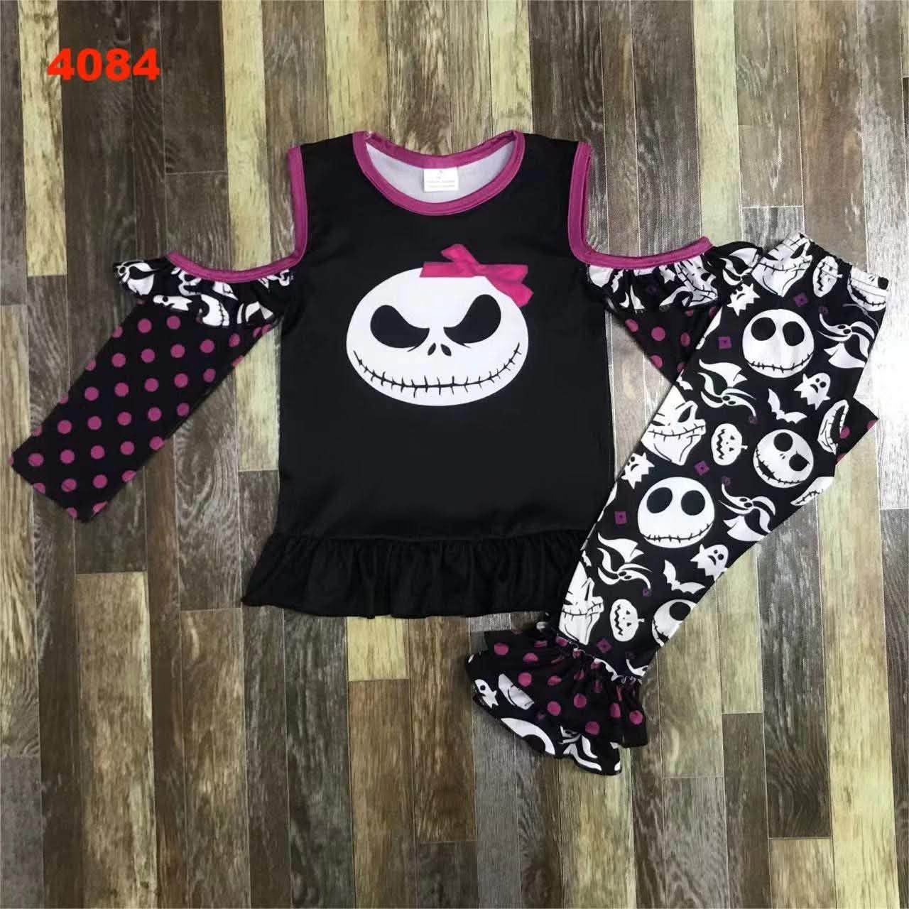 Skeleton Bow Pants Set