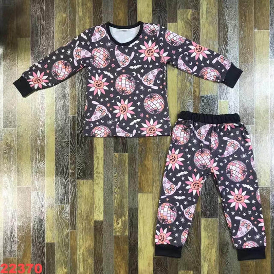Witch Pumpkin Pajama Set