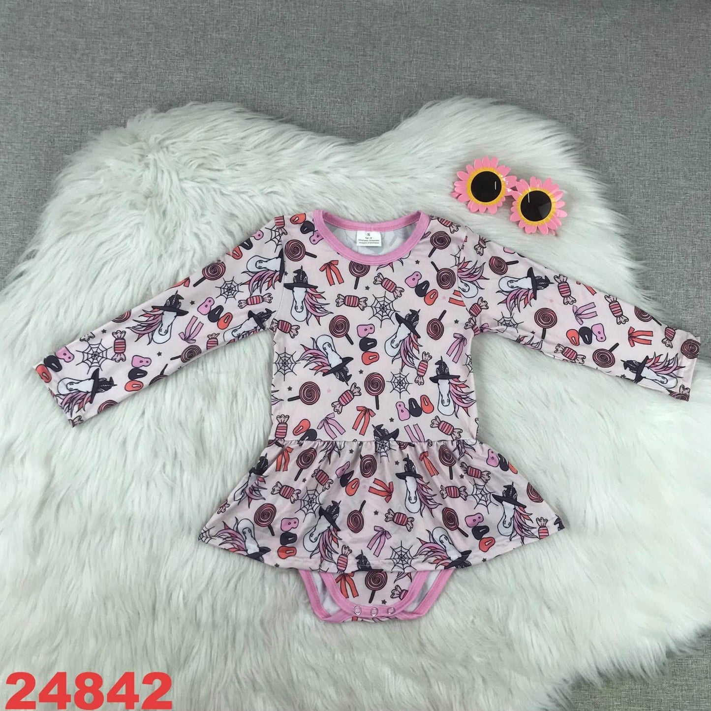 Halloween Candy Skirted Bubble