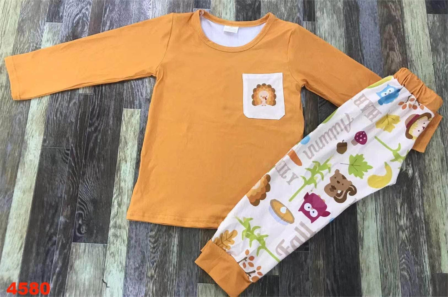 Turkey and Friends Jogger Set
