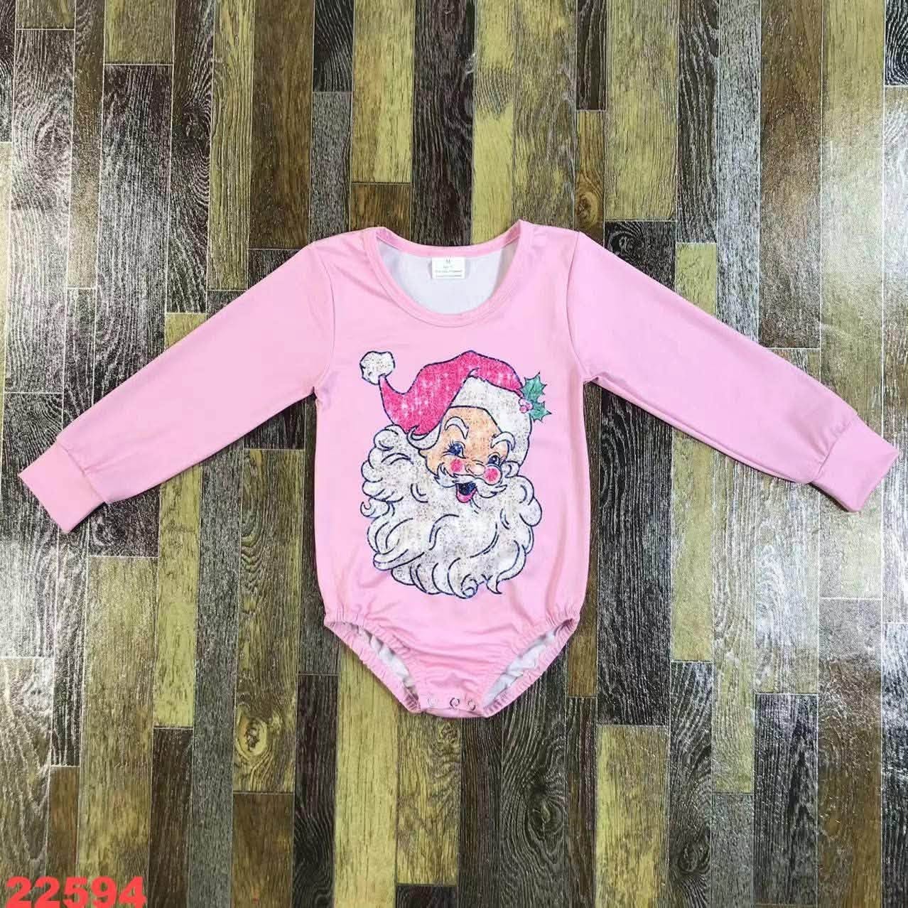 Santa Long Sleeve Romper