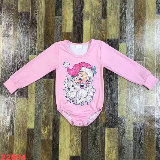 Santa Long Sleeve Romper