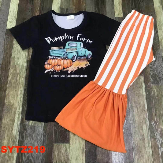 Pumpkin Farm Pants Set