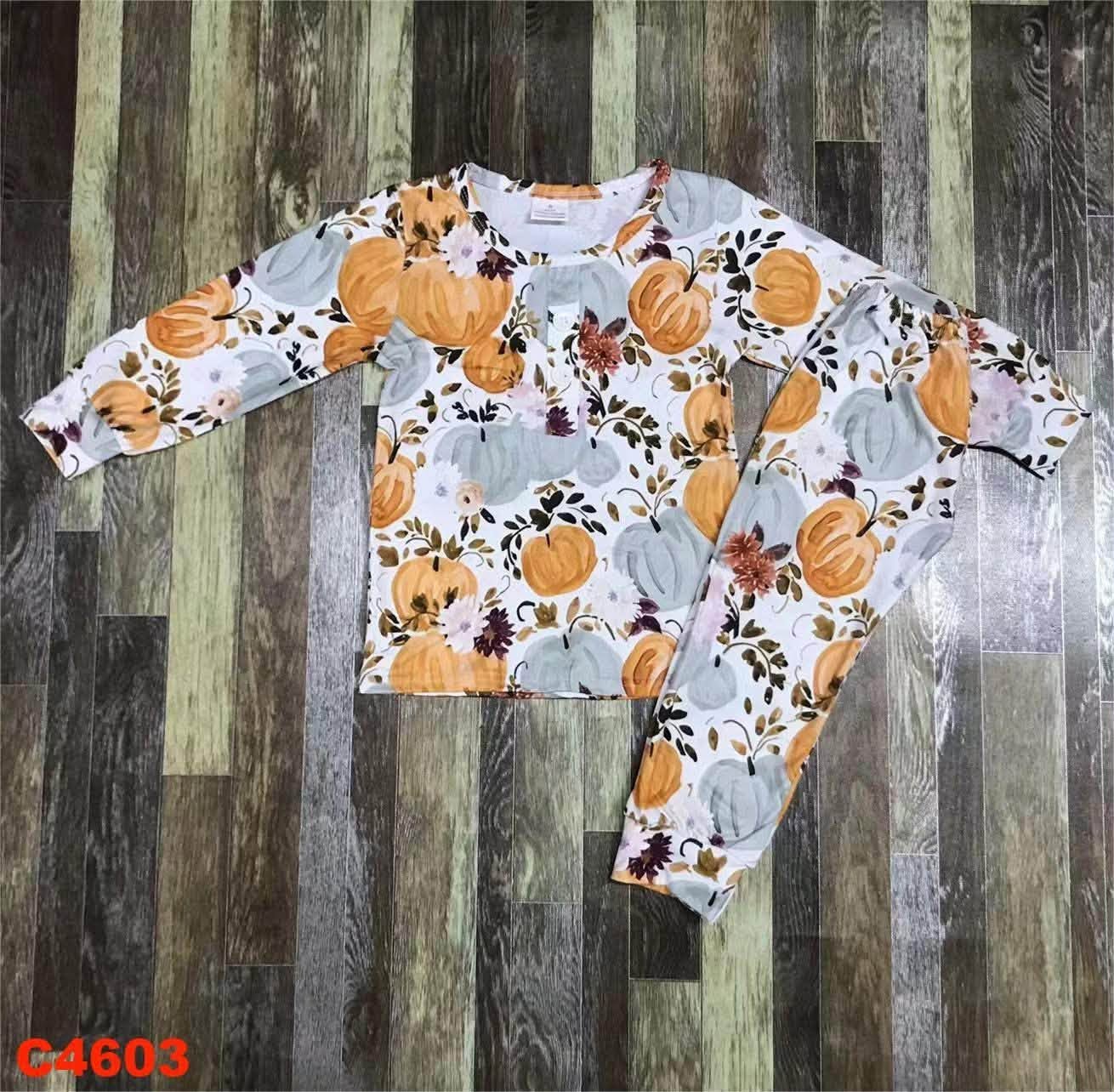 Pumpkins Pajama Set