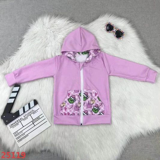 Green Guy Purple Jacket