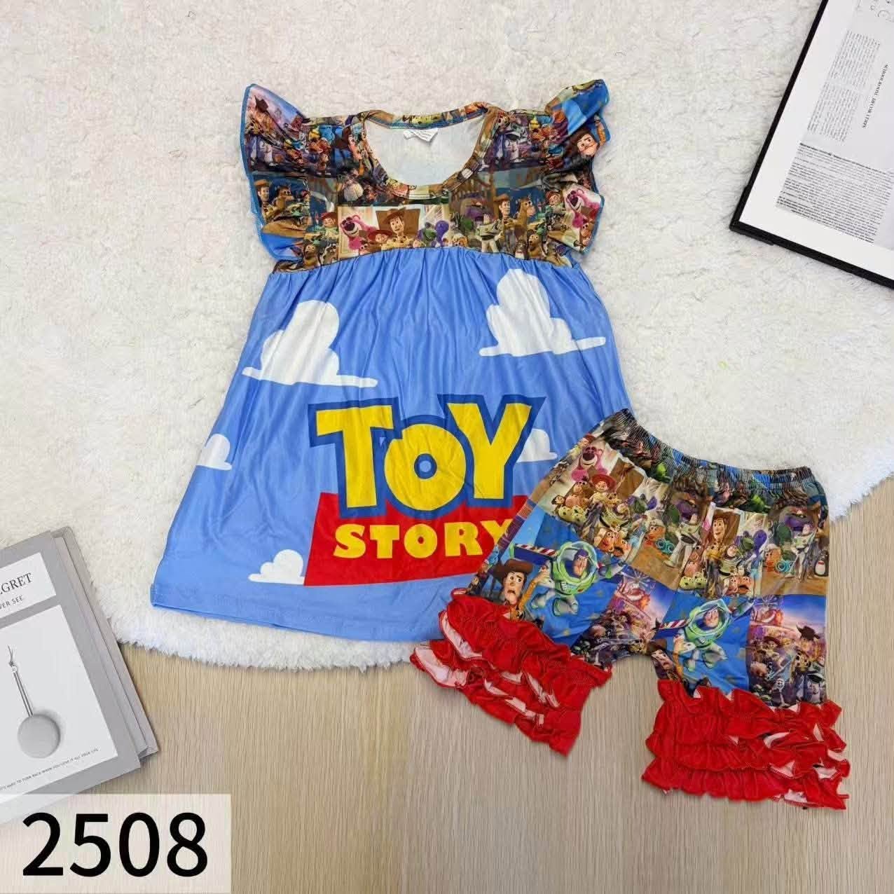 Friend in Me Ruffle Shorts Set