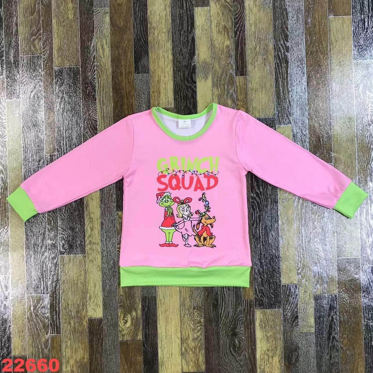 Grouch Squad Pink Pullover