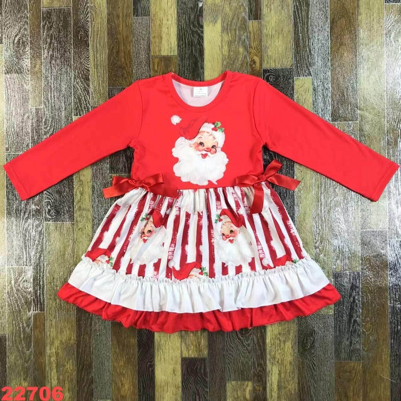 Striped Santa Dress