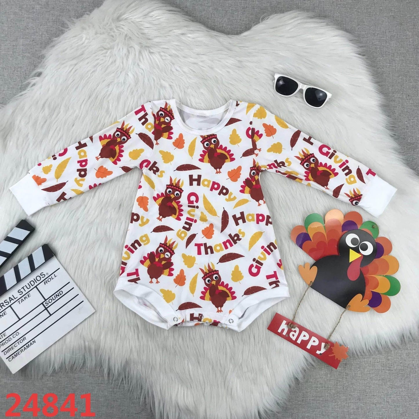Happy Thanksgiving Romper
