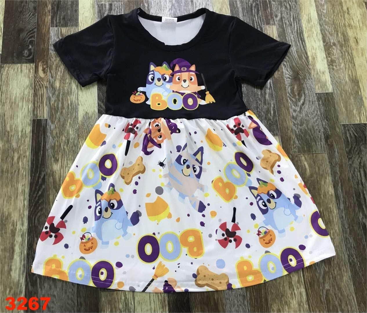 Boo Blue Dog Dress