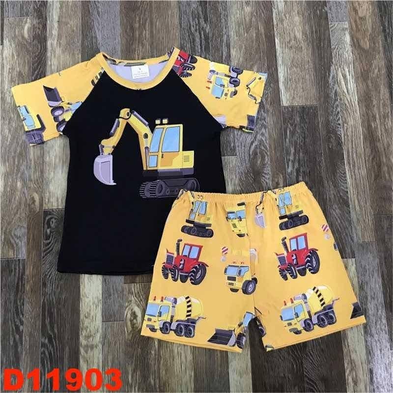Boys Toys Shorts Set