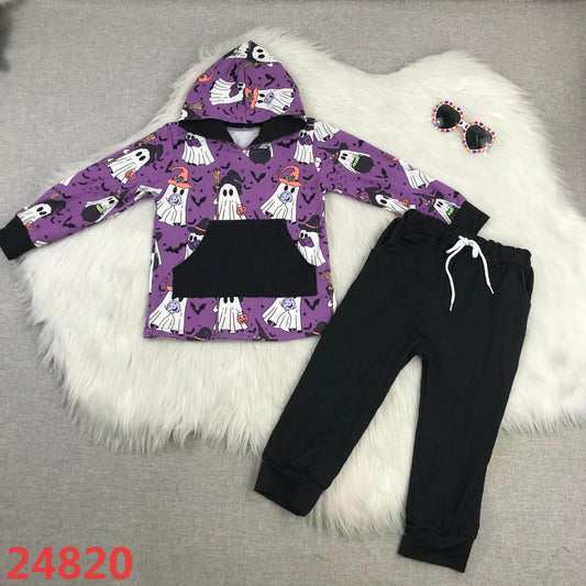 Ghost Sweatshirt Pants Set