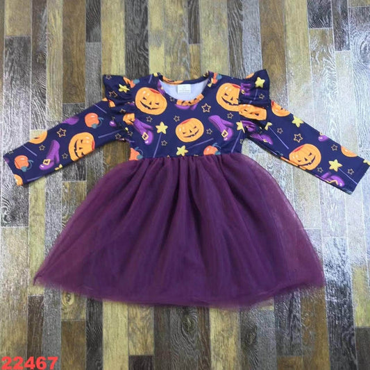 Pumpkin Tulle Dress