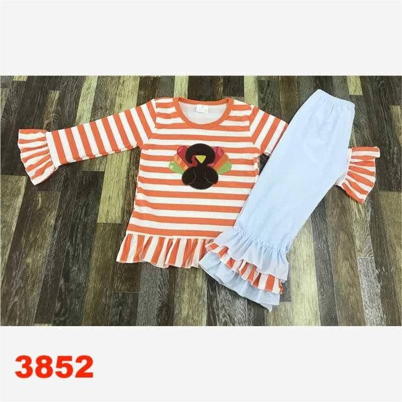 Striped Turkey Pants Set