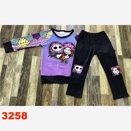 Skeleton Pants Set