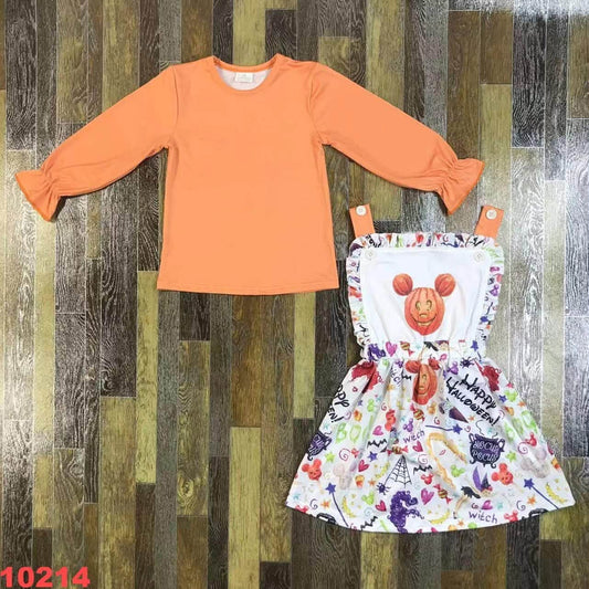 Pumpkin Mouse Dress Set