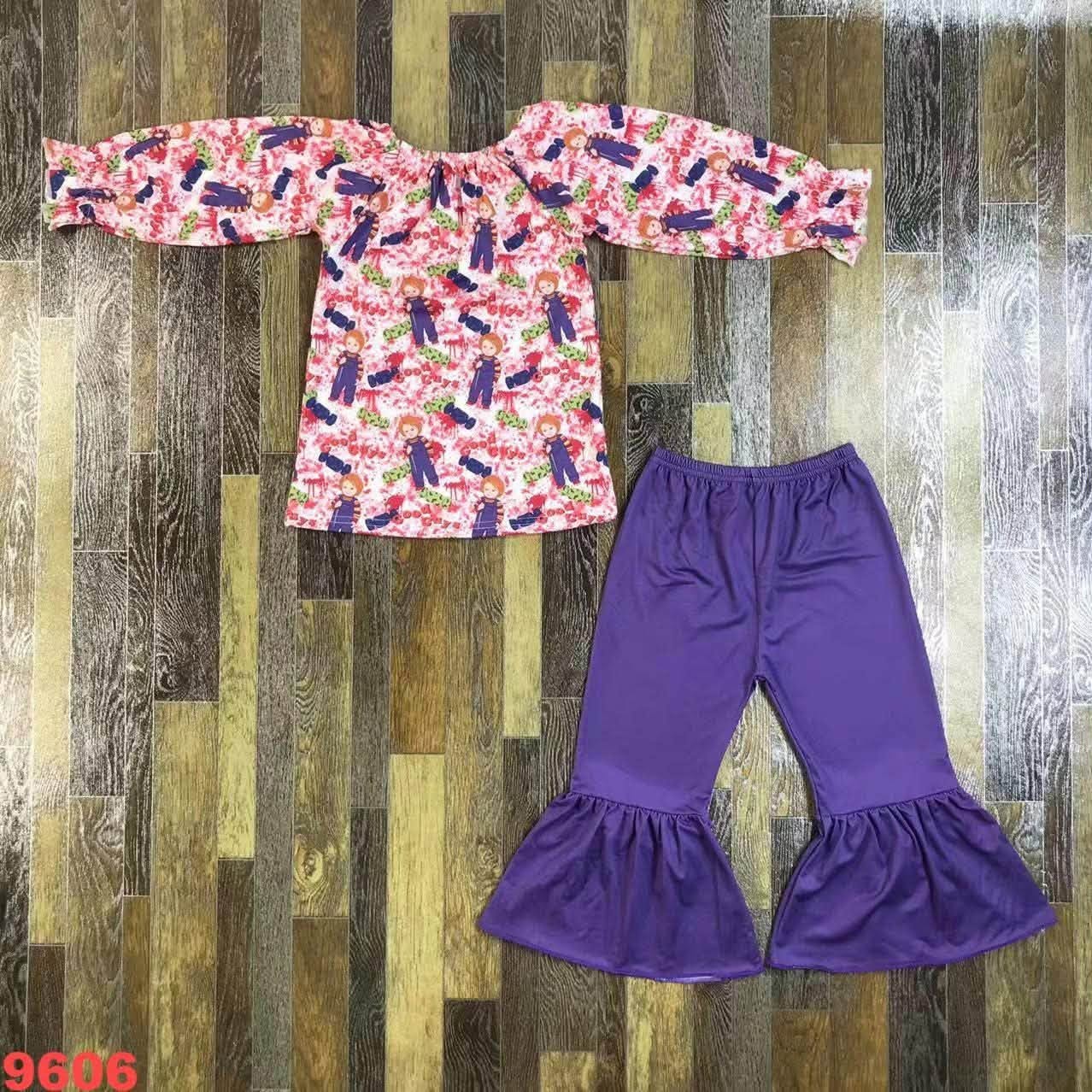 Wanna Play Ruffle Pants Set
