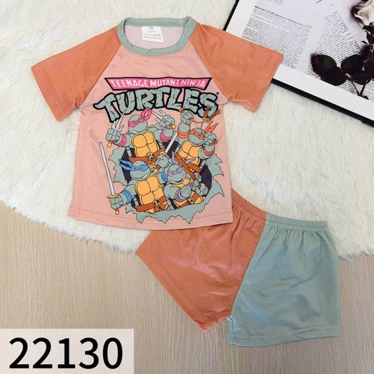 Fighter Turtles Shorts Set
