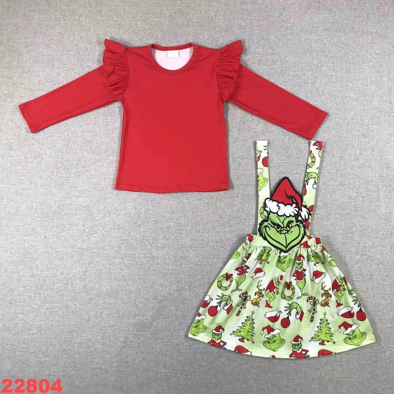 Green Guy Dress Set
