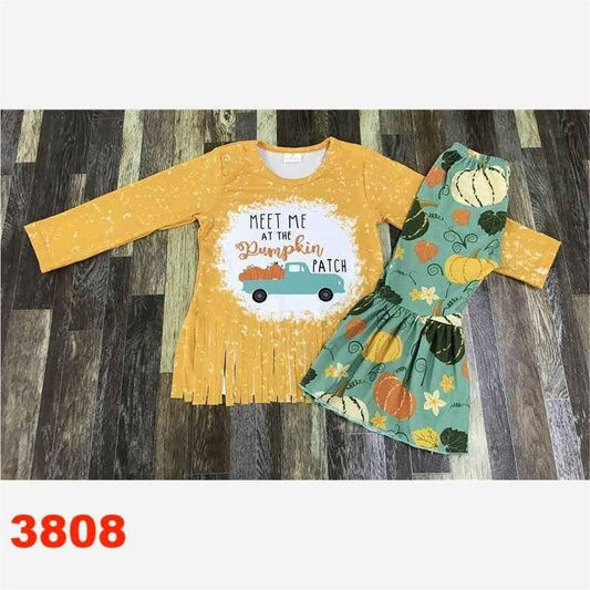 Pumpkin Patch Pants Set