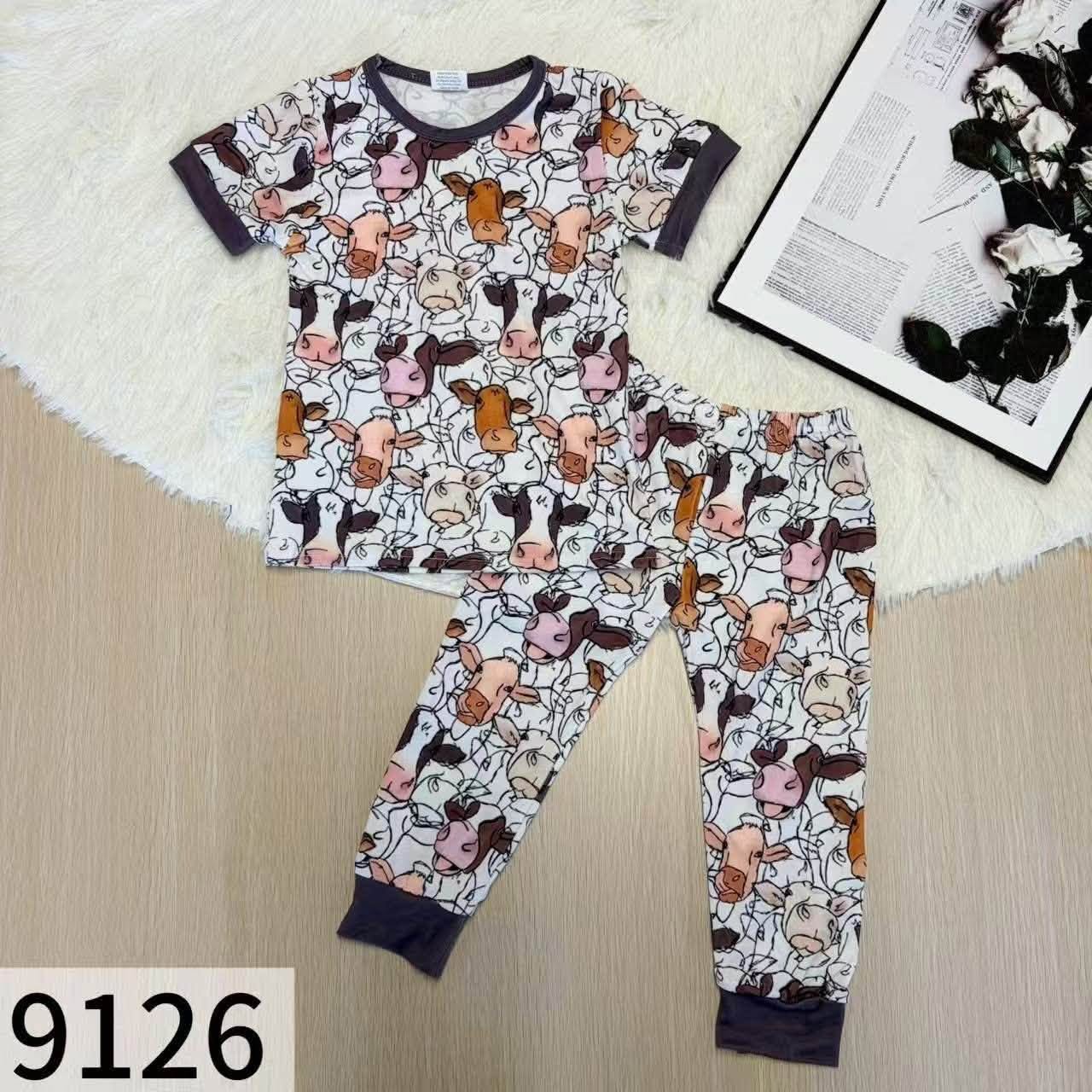 Cow Pajama Set