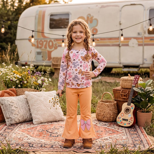 Halloween Coquette Pants Set