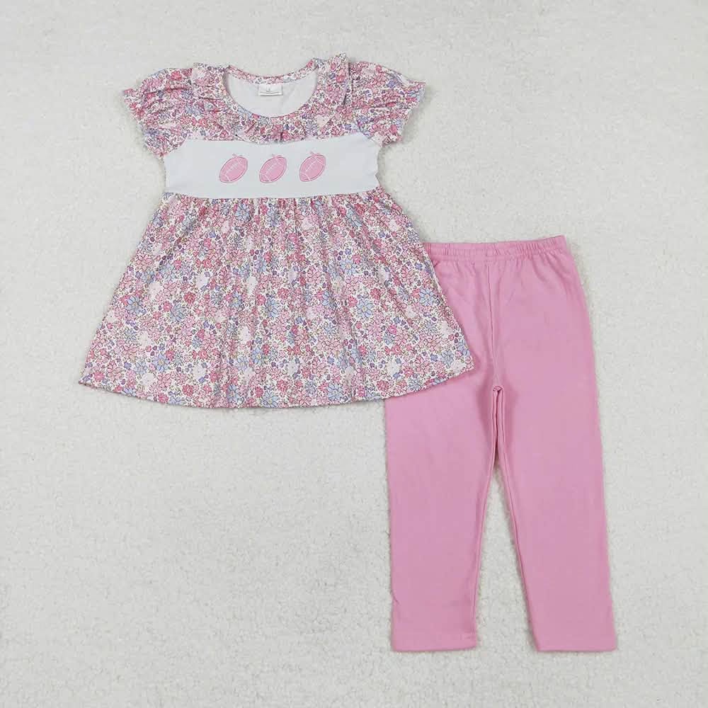 Pink Football Pants Set