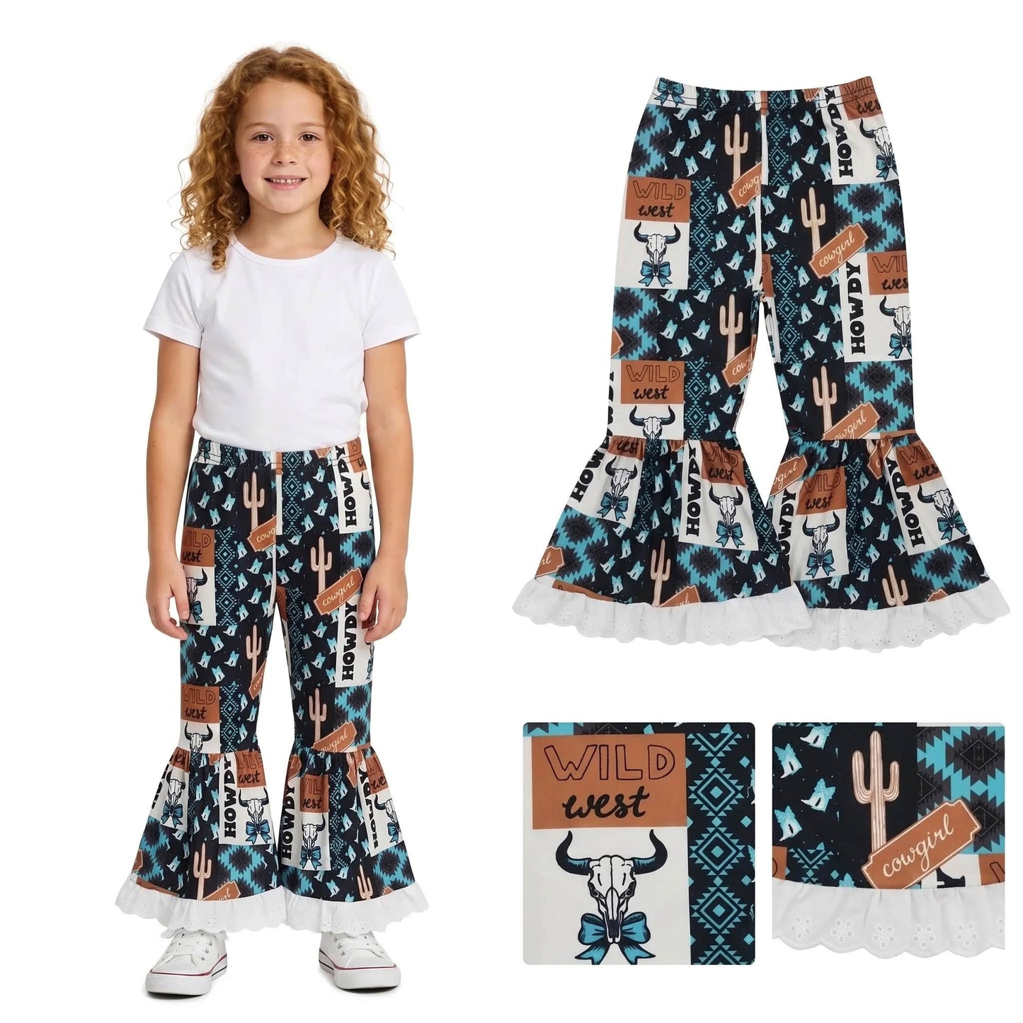 Western Flare Pants Set