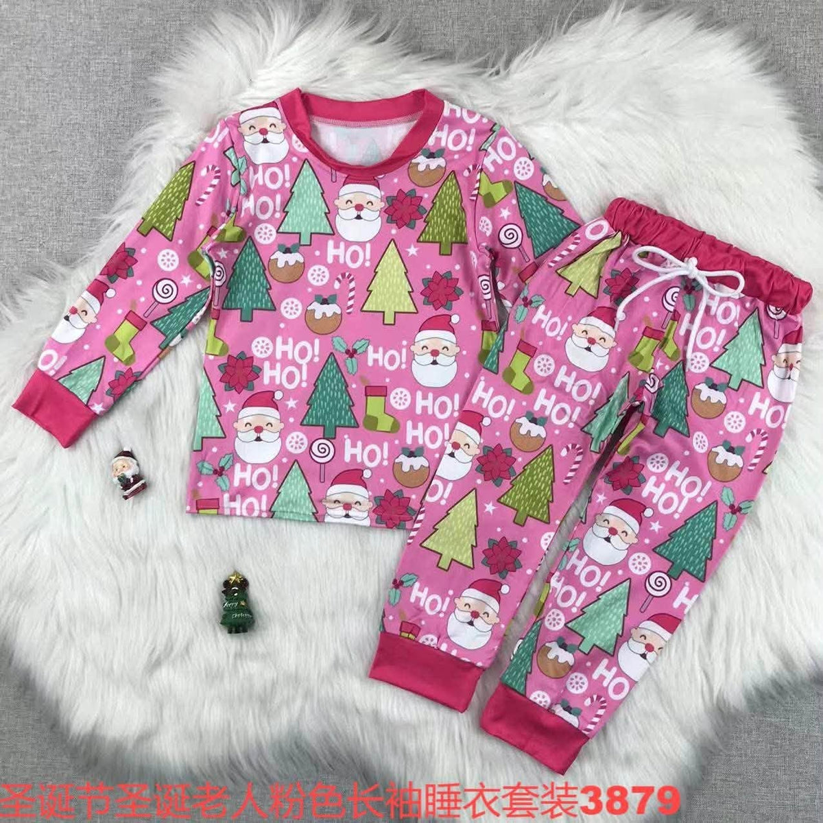 Santa Trees Jogger Set