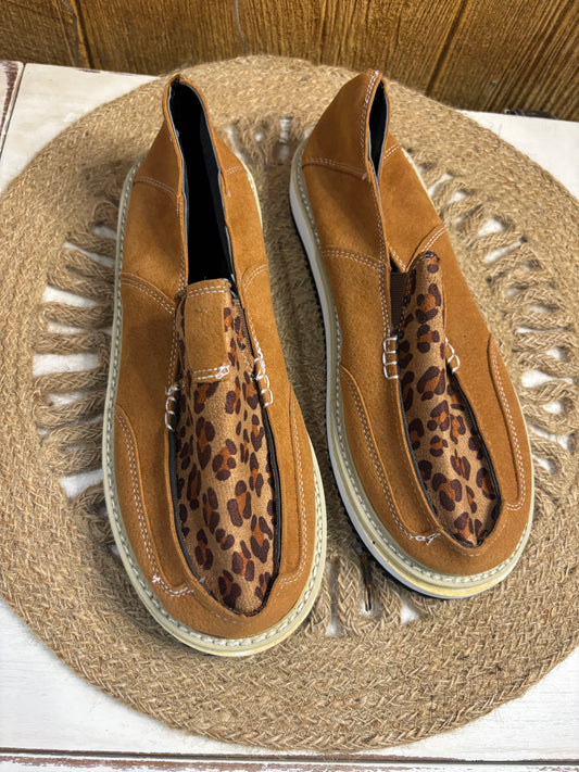 Brown Leopard Shoes