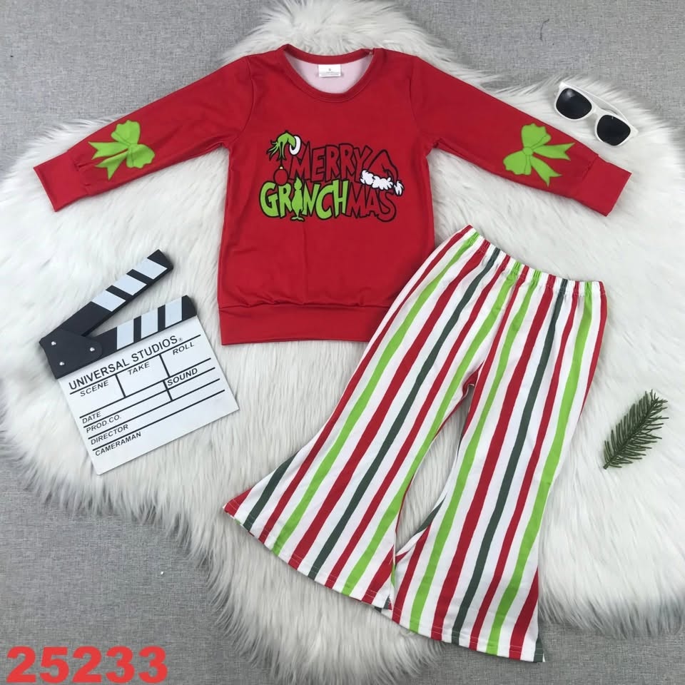 Merry Grumpmas Pants Set