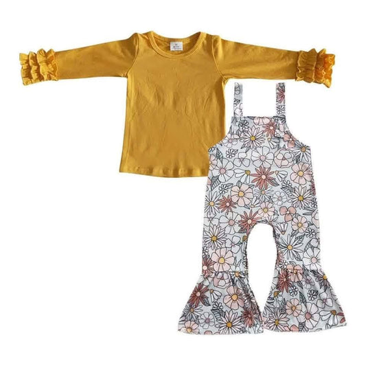 Floral Overall Set