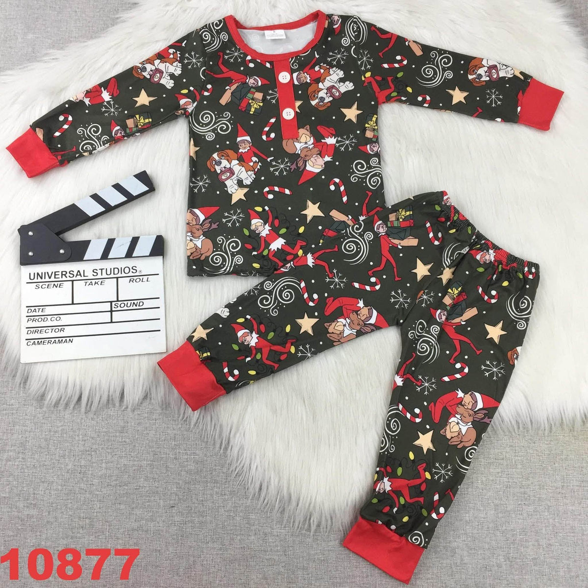 Magic Elf Pajamas Set