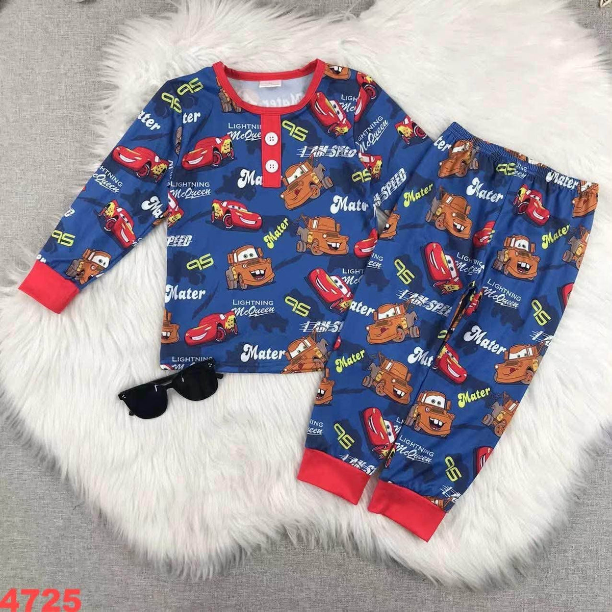 Race Car Pajamas Set