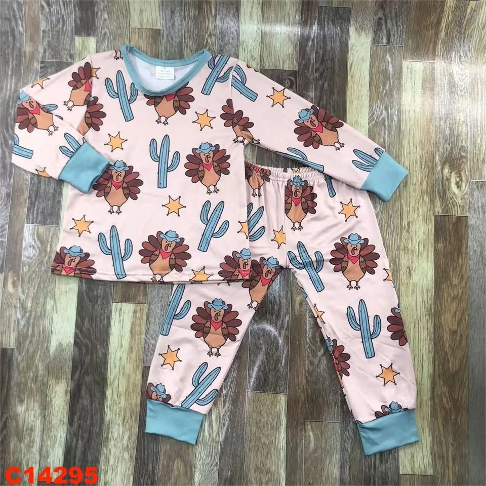 Cowboy Turkey Jogger Set