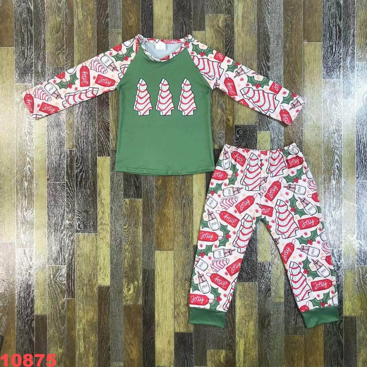 Christmas Snacks Pajama Set