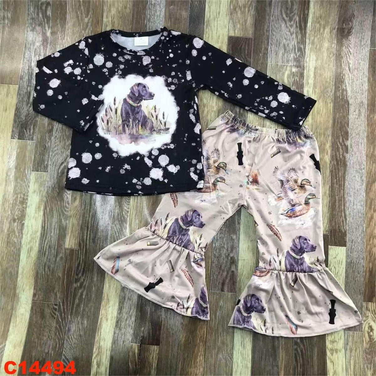 Dogs and Ducks Pants Set