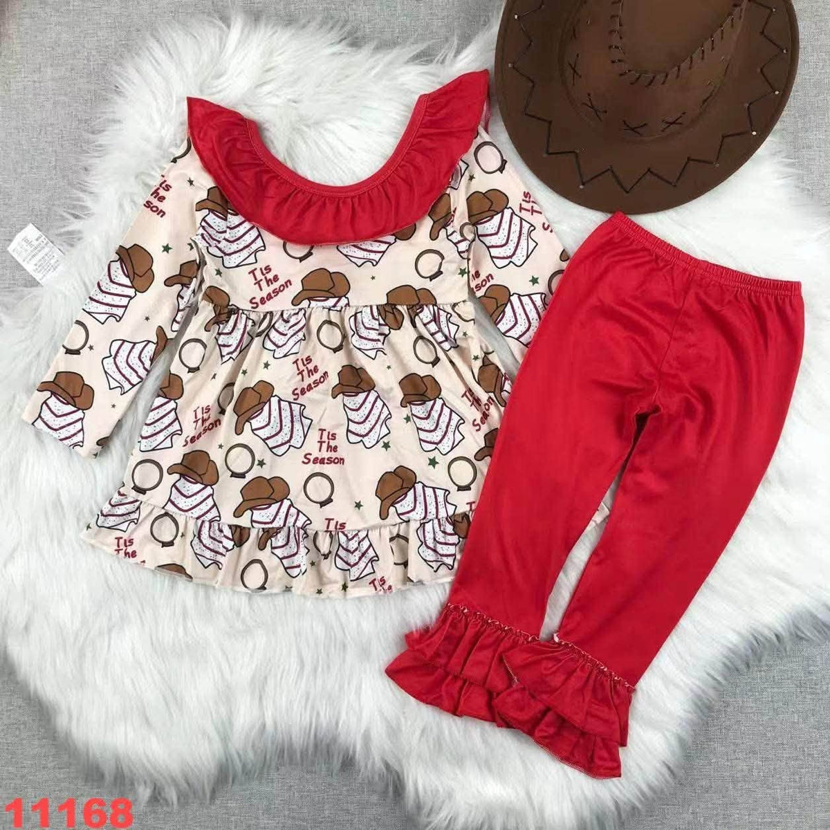 Cowboy Tree Snacks Pants Set