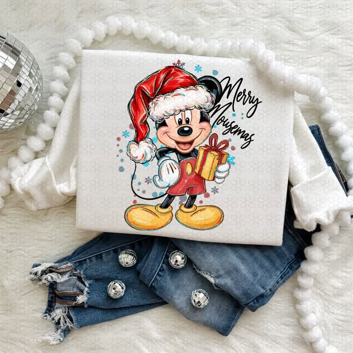 Merry Mousemas Shirt - Pre-order