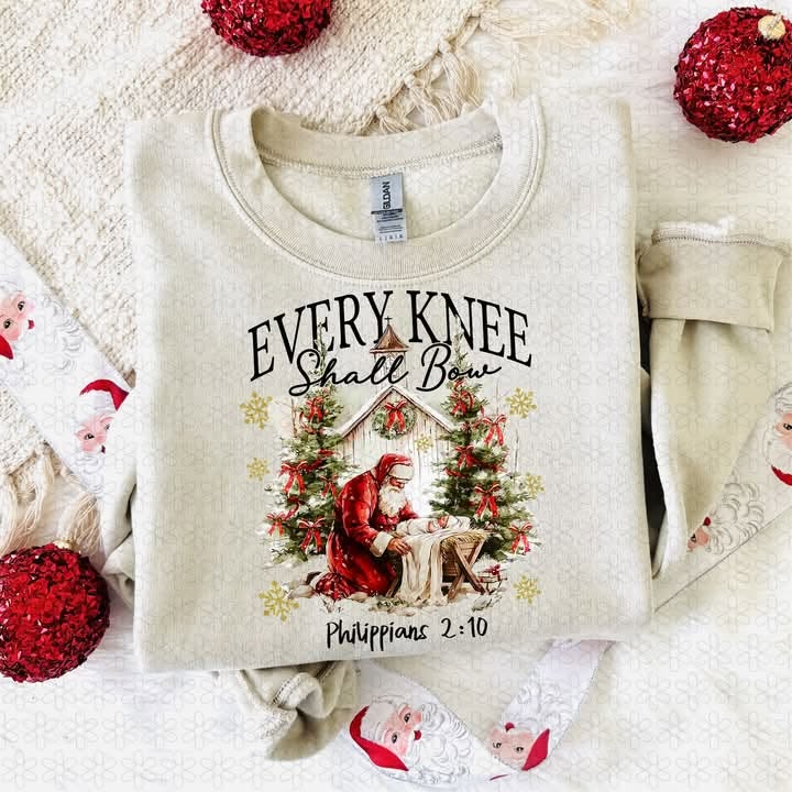 Every Knee Shall Bow Shirt - Pre-order