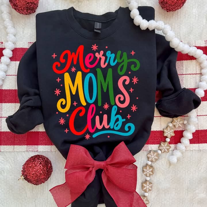 Merry Moms Club Shirt - Pre-order