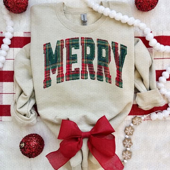Plaid Merry Shirt - Pre-order