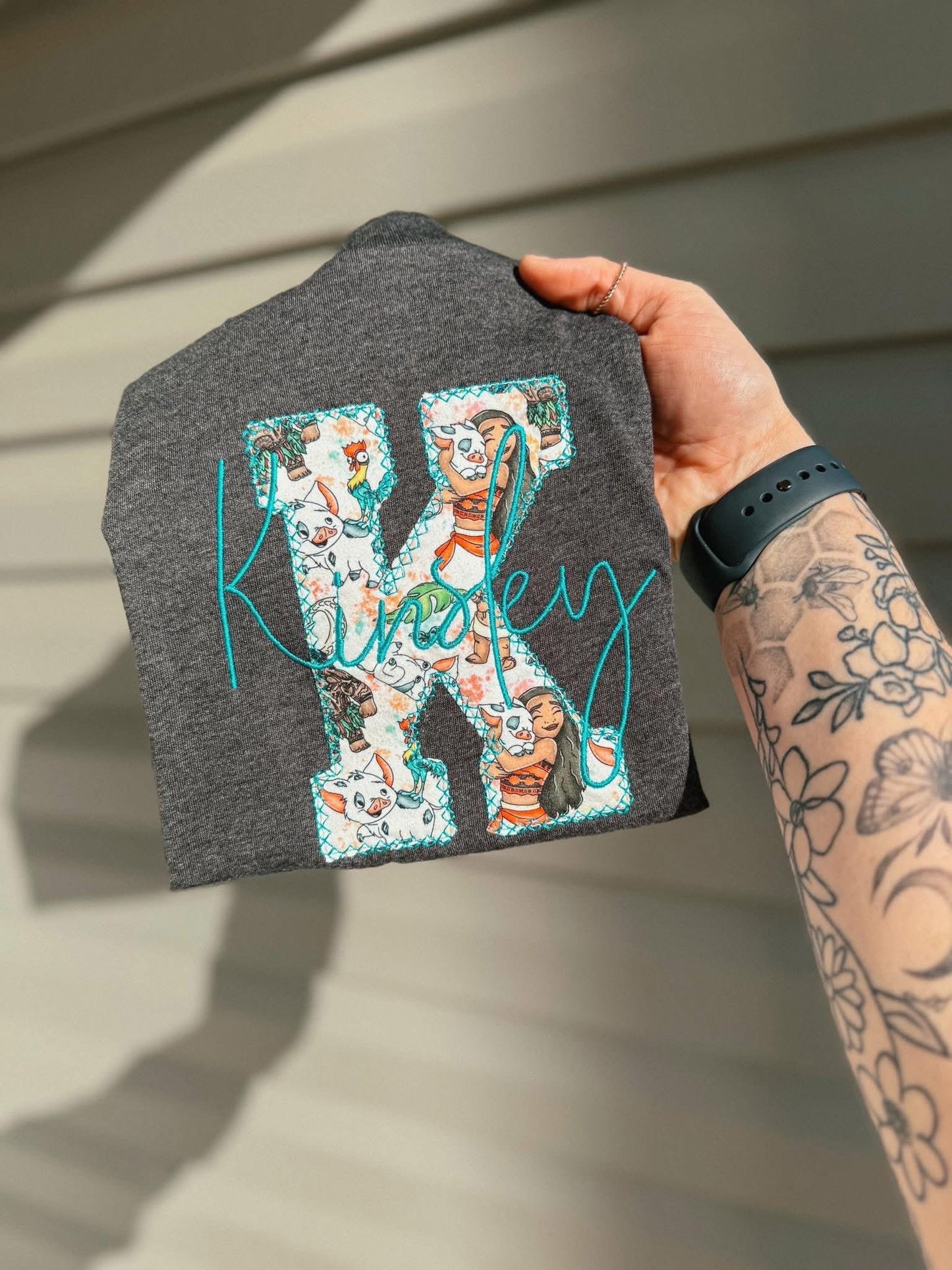 Character Embroidery Custom Tees